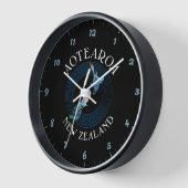 ニュージーランドポーア 壁時計 (傾斜)