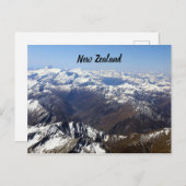 ニュージーランドマウンテンズポストカード ポストカード (正面/裏面)