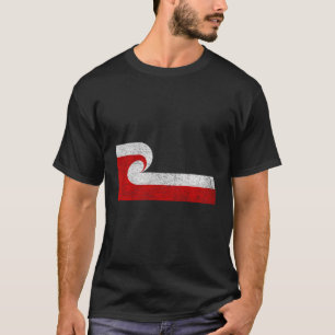 ニュージーランドマオリ国旗ティノ・ランガティラタンガ Tシャツ