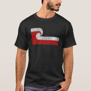 ニュージーランドマオリ国旗TINO RANGATIRATANGA Tシャツ