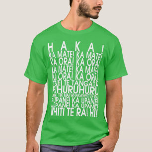 ニュージーランドマオリ・ハカシャラグビー Tシャツ