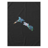 ニュージーランドマップポーアランチョンマット テーブルクロス (正面)