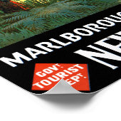 ニュージーランドマーボローサウンドヴィンテージポスター ポスター (角)