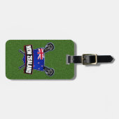 ニュージーランドラクロスラゲッジタグテンプレート ラゲッジタグ (正面横)