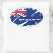 ニュージーランドラグビーシール 楕円形シール (バッグ)