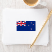 ニュージーランドラベル国旗 ラベル (インサイチュ)