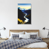 ニュージーランドリバーバレー – Canvas Print キャンバスプリント (インサイチュ (寝室))