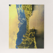 ニュージーランドレイクマセソンサウスアイランド ジグソーパズル (縦)