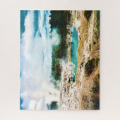 ニュージーランドロトルア風景写真 ジグソーパズル (縦)