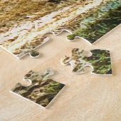 ニュージーランドロトルア風景写真 ジグソーパズル (側面)