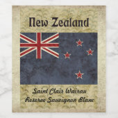 ニュージーランドワインラベル ワインラベル (シングルラベル)