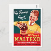 ニュージーランドヴィンテージ広告のポスター ポストカード (正面/裏面)