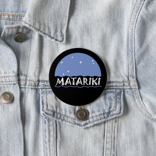 ニュージーランド七姉妹マタリキマオリ1a 缶バッジ (インサイチュ)