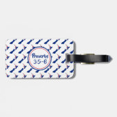 ニュージーランド主への信頼Proverbs 3荷物 ラゲッジタグ (裏面横)