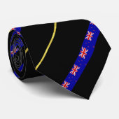 ニュージーランド人のストライプな旗 ネクタイ (ロール)