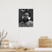 ニュージーランド人ポートレート ポスター (キッチン)