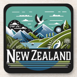 ニュージーランド南太平洋 コースター