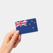 ニュージーランド国旗が付いた名前バッジ バッジ (手持ち)