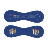 ニュージーランド国旗とコート・オブ・アームズ愛国心 野球ボール (パネル)