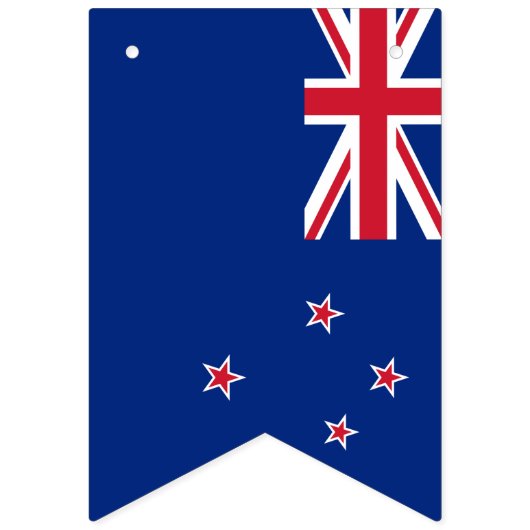 ニュージーランド国旗とパーティージーランドバナー/結婚式 バンティングフラッグ (第2の旗)