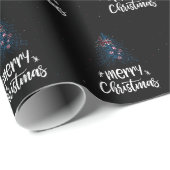 ニュージーランド国旗とメリークリスマス ラッピングペーパー (ロールコーナー)