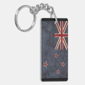 ニュージーランド国旗のキーチェーンのお土産 キーホルダー (正面左)