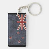 ニュージーランド国旗のキーチェーンのお土産 キーホルダー (裏面)