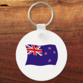 ニュージーランド国旗のキーチェーン キーホルダー (正面)