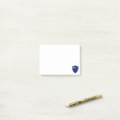 ニュージーランド国旗のメモ ポストイット (デスク上)