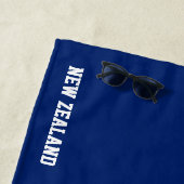 ニュージーランド国旗の壮麗な愛国心 ビーチタオル (インサイチュ)