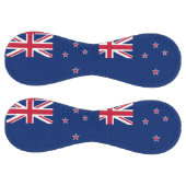 ニュージーランド国旗を持つ愛国的なソフトボール ソフトボール (パネル)