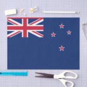 ニュージーランド国旗を持つ愛国的ティッシュペーパー 薄葉紙 (クラフト)