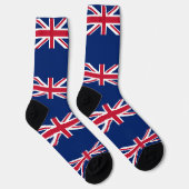 ニュージーランド国旗を持つ男性クルー用ソックス ソックス (右)