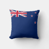 ニュージーランド国旗を持つMoJo枕 クッション (正面)