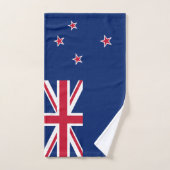 ニュージーランド国旗を掲げたハンドタオル ハンドタオル (ハンドタオル)