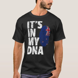 ニュージーランド国旗プライドカントリーホームネイションファミリー Tシャツ