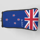 ニュージーランド国旗/ゴルフクラブカバー ゴルフヘッドカバー (正面)