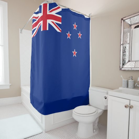ニュージーランド国旗 シャワーカーテン (インサイチュ)