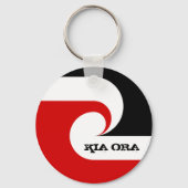 ニュージーランド国旗/スポーツ,ラグビー キーホルダー (裏面)