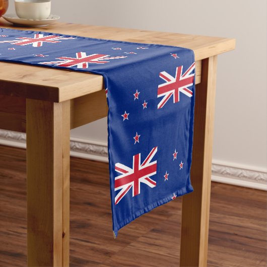 ニュージーランド国旗&ニュージーランドファッションホーム/スポーツ ショートテーブルランナー (インサイチュ)