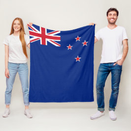 ニュージーランド国旗 フリースブランケット