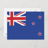 ニュージーランド国旗 ポストカード (正面/裏面)