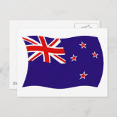 ニュージーランド国旗 ポストカード (正面/裏面)