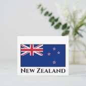ニュージーランド国旗 ポストカード (スタンド正面)