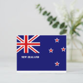 ニュージーランド国旗 ポストカード (スタンド正面)