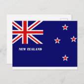 ニュージーランド国旗 ポストカード (正面/裏面)