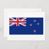 ニュージーランド国旗 ポストカード (正面/裏面)