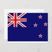 ニュージーランド国旗 ポストカード (正面/裏面)