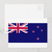 ニュージーランド国旗 ポストカード (正面/裏面)