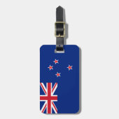 ニュージーランド国旗 ラゲッジタグ (正面縦)